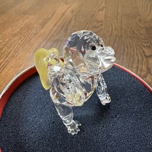 Swarovski Young Gorilla Sculpture